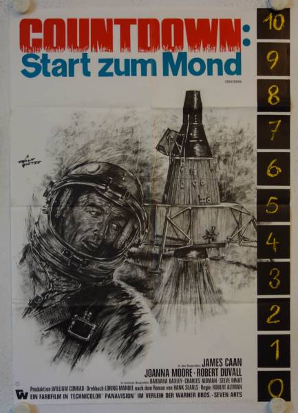 Countdown original release german movie poster